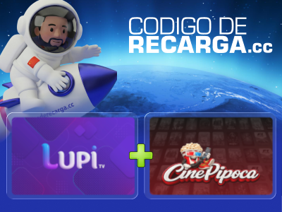 LupiTV + Cine Pipoca (30 Dias) - 2 Telas